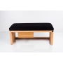 Ławka Szafka Pufa Tapicerowana Siedzisko Gładkie Czarny LGS-60 Rozmiary od 50 cm do 200 cm