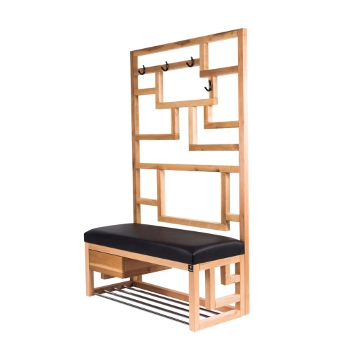 MODEL LGS-66 ŁAWECZKI TAPICEROWANE GŁADKIE Z EKO-SKÓRY