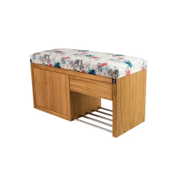 Ławka Szafka Pufa Tapicerowana Siedzisko Gładkie Print AB1 LGS-7 Rozmiary od 50 cm do 200 cm