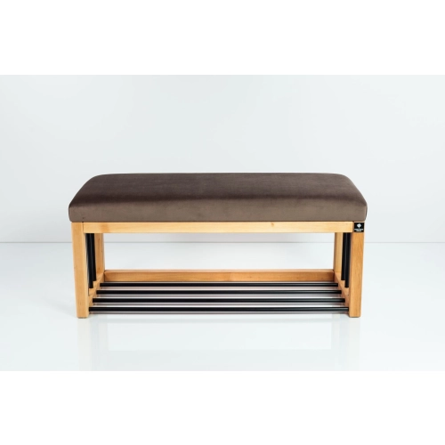 Ławka Pufa Tapicerowana Siedzisko Gładkie Brązowy LGS-86 Rozmiary od 50 cm do 200 cm