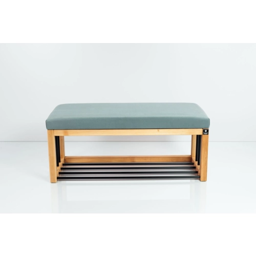 Ławka Pufa Tapicerowana Siedzisko Gładkie Popiel LGS-86 Rozmiary od 50 cm do 200 cm