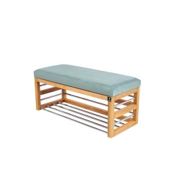 Ławka Pufa Tapicerowana Siedzisko Gładkie Popiel LGS-89 Rozmiary od 50 cm do 200 cm