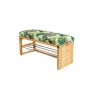Ławka Pufa Tapicerowana Siedzisko Gładkie Tropic 01 LGS-91 Rozmiary od 50 cm do 200 cm