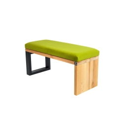 Ławka Pufa Tapicerowana Siedzisko Gładkie Pistacja Zielony LGS-92 Rozmiary od 50 cm do 200 cm