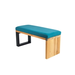 Ławka Pufa Tapicerowana Siedzisko Gładkie Turkus LGS-92 Rozmiary od 50 cm do 200 cm