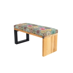 Ławka Pufa Tapicerowana Siedzisko Gładkie Hexagony Mandala LGS-92 Rozmiary od 50 cm do 200 cm