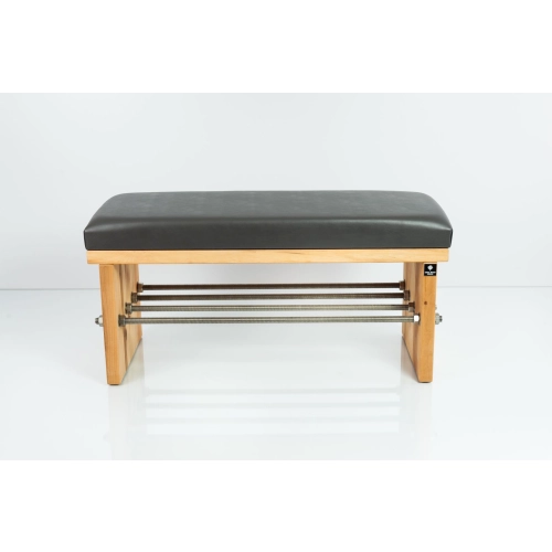 Ławka Pufa Tapicerowana Siedzisko Gładkie Ekoskóra Grafit LGS-93 Rozmiary od 50 cm do 200 cm