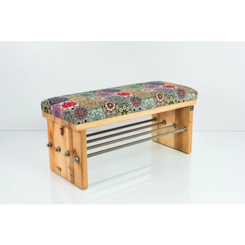 Ławka Pufa Tapicerowana Siedzisko Gładkie Hexagony Mandala LGS-93 Rozmiary od 50 cm do 200 cm