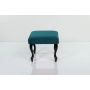 Taboret Pufa Tapicerowana Turkus LPG-0 Rozmiary