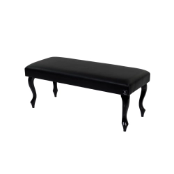 Ławeczka Pufa Tapicerowana Czarny LPG-1 Rozmiary