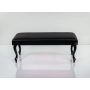Ławeczka Pufa Tapicerowana Czarny LPG-1 Rozmiary