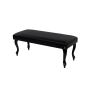 Ławeczka Pufa Tapicerowana Czarny LPG-1 Rozmiary