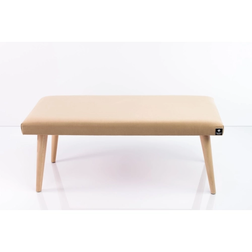 Ławeczka Pufa Tapicerowana Siedzisko Gładkie Cappucino LPG-10 Rozmiary od 50 cm do 120 cm