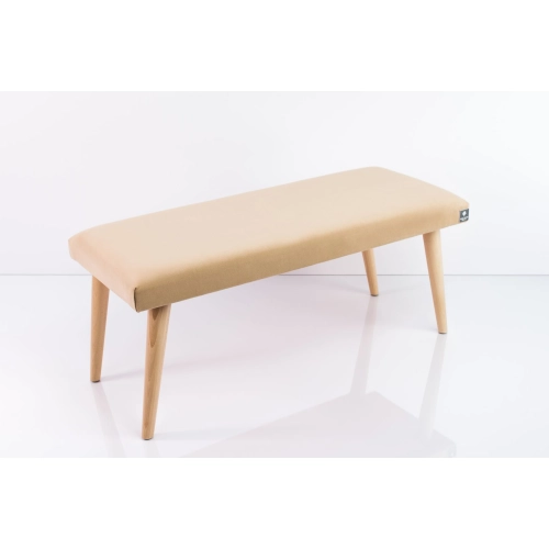 Ławeczka Pufa Tapicerowana Siedzisko Gładkie Cappucino LPG-10 Rozmiary od 50 cm do 120 cm
