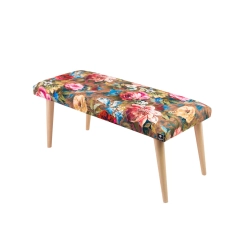 Ławeczka Pufa Tapicerowana Siedzisko Gładkie LEA 531 LPG-10 Rozmiary od 50 cm do 120 cm