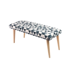 Ławeczka Pufa Tapicerowana Siedzisko Gładkie Mercure 01 LPG-10 Rozmiary od 50 cm do 120 cm