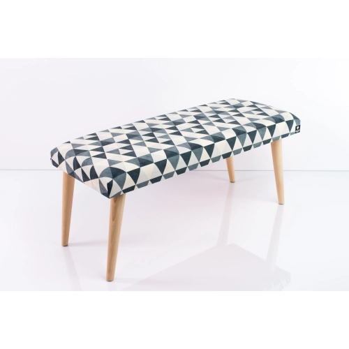 Ławeczka Pufa Tapicerowana Siedzisko Gładkie Mercure 01 LPG-10 Rozmiary od 50 cm do 120 cm