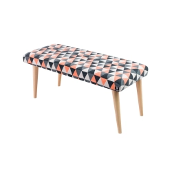 Ławeczka Pufa Tapicerowana Siedzisko Gładkie Mercure 02 LPG-10 Rozmiary od 50 cm do 120 cm