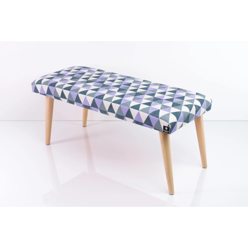 Ławeczka Pufa Tapicerowana Siedzisko Gładkie Mercure 05 LPG-10 Rozmiary od 50 cm do 120 cm