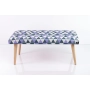 Ławeczka Pufa Tapicerowana Siedzisko Gładkie Mercure 05 LPG-10 Rozmiary od 50 cm do 120 cm