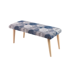 Ławeczka Pufa Tapicerowana Siedzisko Gładkie Nodo 1391 LPG-10 Rozmiary od 50 cm do 120 cm