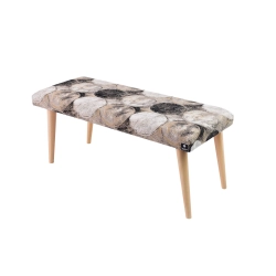 Ławeczka Pufa Tapicerowana Siedzisko Gładkie Nodo 1396 LPG-10 Rozmiary od 50 cm do 120 cm