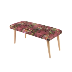 Ławeczka Pufa Tapicerowana Siedzisko Gładkie Paradis 01 LPG-10 Rozmiary od 50 cm do 120 cm