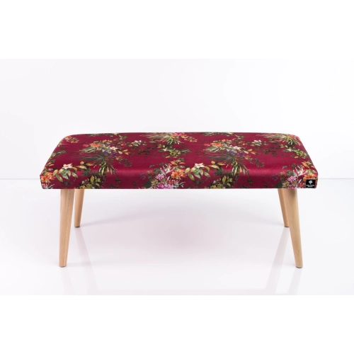 Ławeczka Pufa Tapicerowana Siedzisko Gładkie Paradis 02 LPG-10 Rozmiary od 50 cm do 120 cm