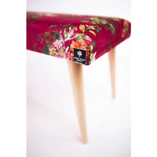 Ławeczka Pufa Tapicerowana Siedzisko Gładkie Paradis 02 LPG-10 Rozmiary od 50 cm do 120 cm