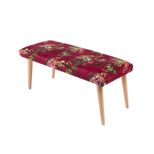 Ławeczka Pufa Tapicerowana Siedzisko Gładkie Paradis 02 LPG-10 Rozmiary od 50 cm do 120 cm