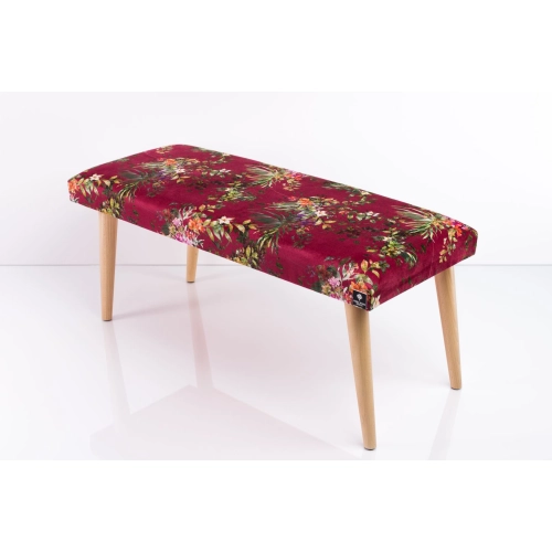 Ławeczka Pufa Tapicerowana Siedzisko Gładkie Paradis 02 LPG-10 Rozmiary od 50 cm do 120 cm