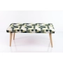 Ławeczka Pufa Tapicerowana Siedzisko Gładkie Print AC4 LPG-10 Rozmiary od 50 cm do 120 cm