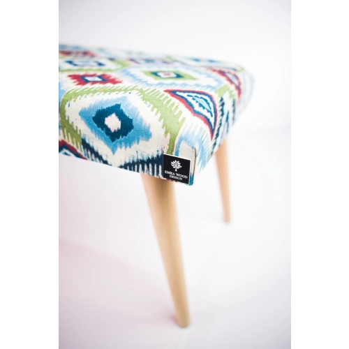 Ławeczka Pufa Tapicerowana Siedzisko Gładkie TIPI 3 LPG-10 Rozmiary od 50 cm do 120 cm