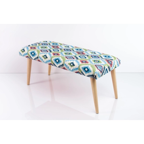 Ławeczka Pufa Tapicerowana Siedzisko Gładkie TIPI 3 LPG-10 Rozmiary od 50 cm do 120 cm