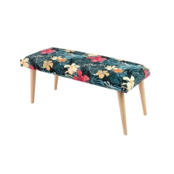 Ławeczka Pufa Tapicerowana Siedzisko Gładkie Tropic 04 LPG-10 Rozmiary od 50 cm do 120 cm