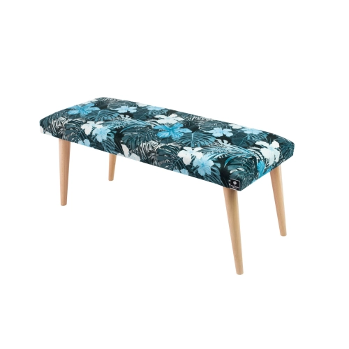 Ławeczka Pufa Tapicerowana Siedzisko Gładkie Tropic 05 LPG-10 Rozmiary od 50 cm do 120 cm