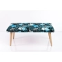 Ławeczka Pufa Tapicerowana Siedzisko Gładkie Tropic 05 LPG-10 Rozmiary od 50 cm do 120 cm