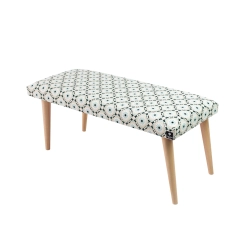 Ławeczka Pufa Tapicerowana Siedzisko Gładkie Mandala Koła LPG-10 Rozmiary od 50 cm do 120 cm