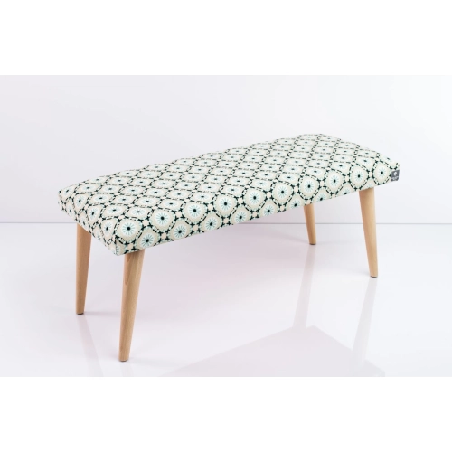 Ławeczka Pufa Tapicerowana Siedzisko Gładkie Mandala Koła LPG-10 Rozmiary od 50 cm do 120 cm