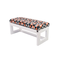 Ławka Pufa Tapicerowana Siedzisko Gładkie Mercure 02 LPG-16 Rozmiary od 50 cm do 200 cm
