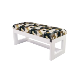 Ławka Pufa Tapicerowana Siedzisko Gładkie Print AC6 LPG-16 Rozmiary od 50 cm do 200 cm