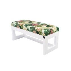 Ławka Pufa Tapicerowana Siedzisko Gładkie Tropic 01 LPG-16 Rozmiary od 50 cm do 200 cm