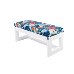 Ławka Pufa Tapicerowana Siedzisko Gładkie Tropic 03 LPG-16 Rozmiary od 50 cm do 200 cm