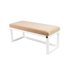 Ławka Pufa Tapicerowana Siedzisko Gładkie Cappucino LPG-2 Rozmiary od 50 cm do 200 cm