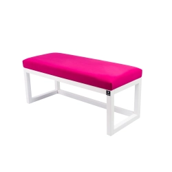 Ławka Pufa Tapicerowana Siedzisko Gładkie Różowy LPG-2 Rozmiary od 50 cm do 200 cm