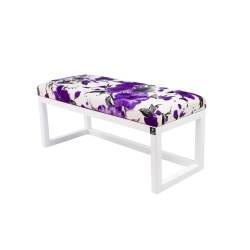 Ławka Pufa Tapicerowana Siedzisko Gładkie Marakesz Fiolet LPG-2 Rozmiary od 50 cm do 200 cm