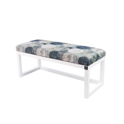 Ławka Pufa Tapicerowana Siedzisko Gładkie Nodo 1392 LPG-2 Rozmiary od 50 cm do 200 cm