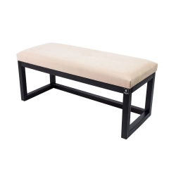 Ławka Pufa Tapicerowana Siedzisko Gładkie Beż LPG-2 Rozmiary od 50 cm do 200 cm