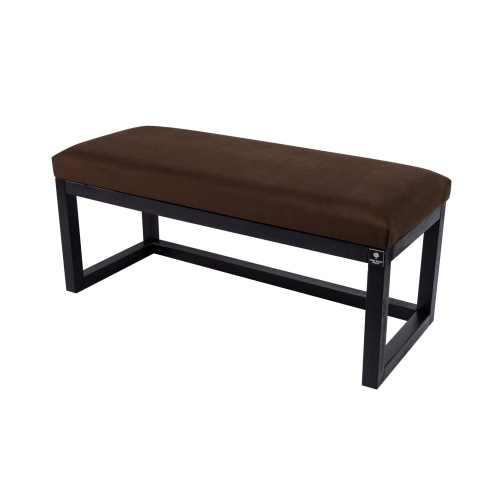 Ławka Pufa Tapicerowana Siedzisko Gładkie Brązowy LPG-2 Rozmiary od 50 cm do 200 cm