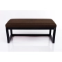 Ławka Pufa Tapicerowana Siedzisko Gładkie Brązowy LPG-2 Rozmiary od 50 cm do 200 cm